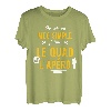 Herren Lustige Geschenkidee Apero Quad T-Shirt, humorvoll T-Shirt