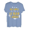 Herren Lustige Geschenkidee Apero Quad T-Shirt, humorvoll T-Shirt