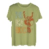 Herren This Dad Rocks Rock n Roll Metal T-Shirt Geschenk für Vater