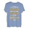 Geschenk zum 65. Geburtstag Jahrgang 1958 Februar lustiges T-Shirt