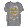 Geschenk zum 65. Geburtstag Jahrgang 1958 Februar lustiges T-Shirt