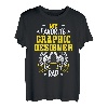 Mein Lieblingsgrafikdesigner nennt mich DAD T-Shirt