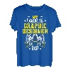 Mein Lieblingsgrafikdesigner nennt mich DAD T-Shirt