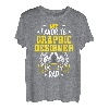 Mein Lieblingsgrafikdesigner nennt mich DAD T-Shirt