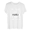 Herren Papa Vater Du kannst mich nicht erschrecken Ich habe eine Tochter und eine Frau T-Shirt
