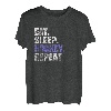 Eat Sleep Hockey Repeat Icehockey Feldhockey Coach Puck T-Shirt