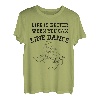 Cute Life Is Better When You Line Dance Geschenk für Männer und Frauen T-Shirt