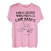 Cute Life Is Better When You Line Dance Geschenk für Männer und Frauen T-Shirt