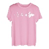 Herzschlag Quadfahrer ATV Geschenk Quad Retro EKG Puls T-Shirt