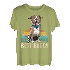 Retro American Staffordshire Terrier Geschenk Idee T-Shirt