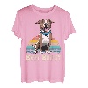 Retro American Staffordshire Terrier Geschenk Idee T-Shirt