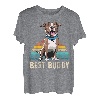 Retro American Staffordshire Terrier Geschenk Idee T-Shirt
