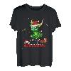 Drachen Frohe Weihnachten 2021 Drachen Tierliebhaber T-Shirt
