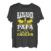 Herren Radladerfahrer Papa Spruch Radlader Bagger Bauarbeiter Beruf T-Shirt