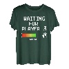 Schwangerschaft verkünden Papa Mama loading Werdender Vater T-Shirt