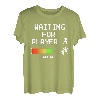 Schwangerschaft verkünden Papa Mama loading Werdender Vater T-Shirt