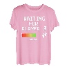 Schwangerschaft verkünden Papa Mama loading Werdender Vater T-Shirt