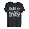 T-Shirt mit Aufschrift 
