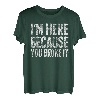 T-Shirt mit Aufschrift 