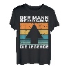 Herren Keyboard Spieler - Der Mann Der Keyboarder Die Legende T-Shirt