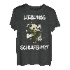 Lieblings Schlafshirt Pandabär Pyjama Geschenk Panda Schlaf T-Shirt