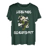 Lieblings Schlafshirt Pandabär Pyjama Geschenk Panda Schlaf T-Shirt