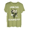 Lieblings Schlafshirt Pandabär Pyjama Geschenk Panda Schlaf T-Shirt