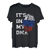 Es Ist In Meiner DNA Russen Genetik Russische Wurzeln Russia T-Shirt