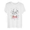 Fantastische tätowierte Friseurin Frauen Friseurin Stylistin T-Shirt
