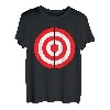 Bulls-Eye Target Lazy DIY Halloween Kostüm Darts Schießen T-Shirt