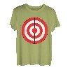 Bulls-Eye Target Lazy DIY Halloween Kostüm Darts Schießen T-Shirt