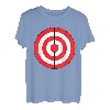 Bulls-Eye Target Lazy DIY Halloween Kostüm Darts Schießen T-Shirt
