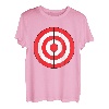 Bulls-Eye Target Lazy DIY Halloween Kostüm Darts Schießen T-Shirt