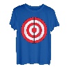 Bulls-Eye Target Lazy DIY Halloween Kostüm Darts Schießen T-Shirt