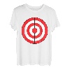 Bulls-Eye Target Lazy DIY Halloween Kostüm Darts Schießen T-Shirt