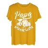 Papa T-Shirt Geschenk Vatertag Shirt Mein Held Sprüche Vater T-Shirt