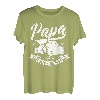 Papa T-Shirt Geschenk Vatertag Shirt Mein Held Sprüche Vater T-Shirt