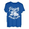 Papa T-Shirt Geschenk Vatertag Shirt Mein Held Sprüche Vater T-Shirt