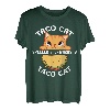 Tacocat buchstabiert rückwärts ist Tacocat Funny Cat Dad, Cat Mom T-Shirt