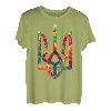 Wappen der Ukraine in den Nationalfarben | Ukrainische Macht T-Shirt