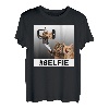 Katzenliebhaber Frauen Selfie Lustige Katze Mama Papa Katze T-Shirt