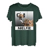 Katzenliebhaber Frauen Selfie Lustige Katze Mama Papa Katze T-Shirt