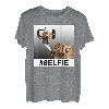 Katzenliebhaber Frauen Selfie Lustige Katze Mama Papa Katze T-Shirt