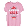 Herren Lustig Mann mit Grill sucht Frau mit Kohle Griller Männer T-Shirt