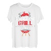 Herren Lustig Mann mit Grill sucht Frau mit Kohle Griller Männer T-Shirt