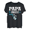 Herren Herren Papa 2022 loading Werdender Vater Nachwuchs Geschenk T-Shirt