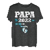 Herren Herren Papa 2022 loading Werdender Vater Nachwuchs Geschenk T-Shirt