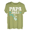 Herren Herren Papa 2022 loading Werdender Vater Nachwuchs Geschenk T-Shirt