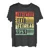 Legendär seit Februar 1951 72. Geburtstag Vintage T-Shirt