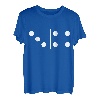 Fasching & Karneval 3/4 Domino Stein Kostüm T-Shirt